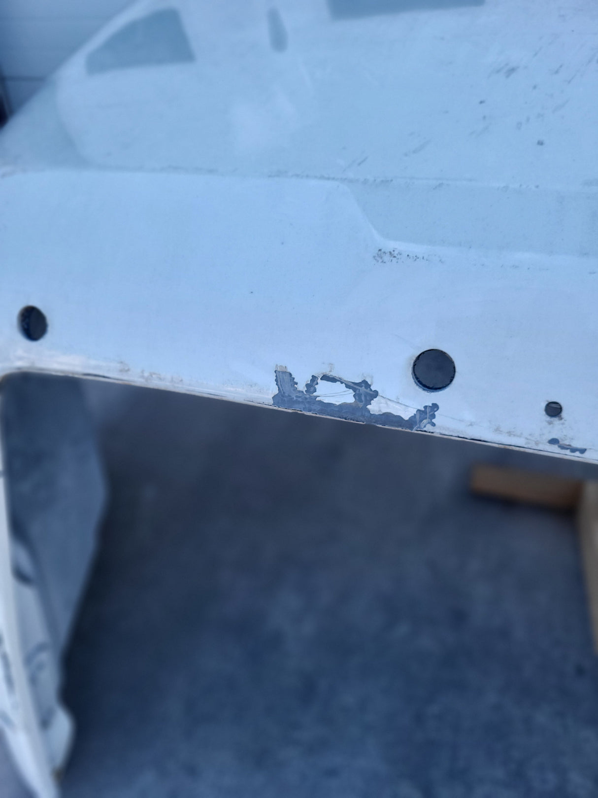 Freightliner 108SD SBA Hood, Drilled Nose | A17-19164-000 & Z17-20426-010