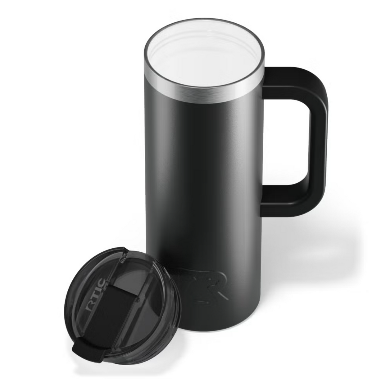 Big Truck Hoods -- 20oz Road Trip Travel Mug RTIC, Black