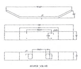 Volvo WG Forward Axle Steel Chrome Bumper