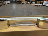 Peterbilt 348 Steel Chrome Bumper, Mounting Measurements