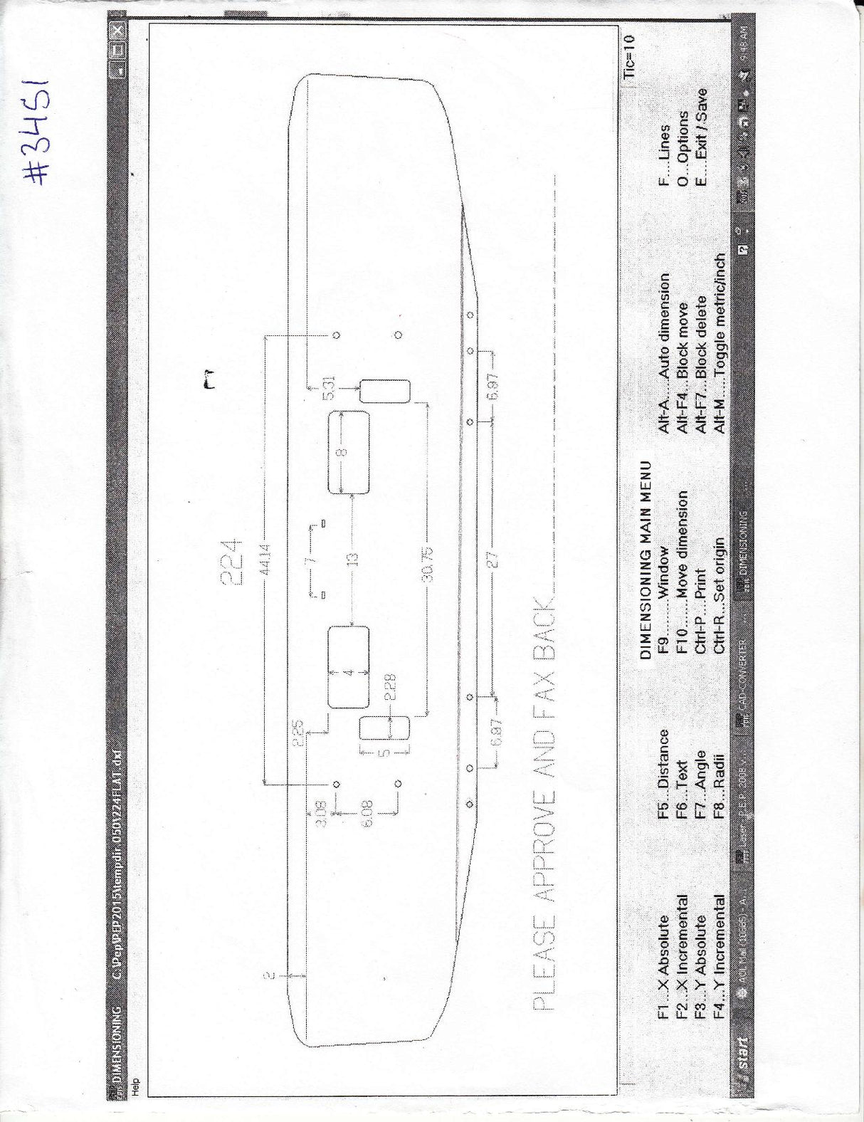 Freightliner 114SD Set Forward Axle Bumper 3451