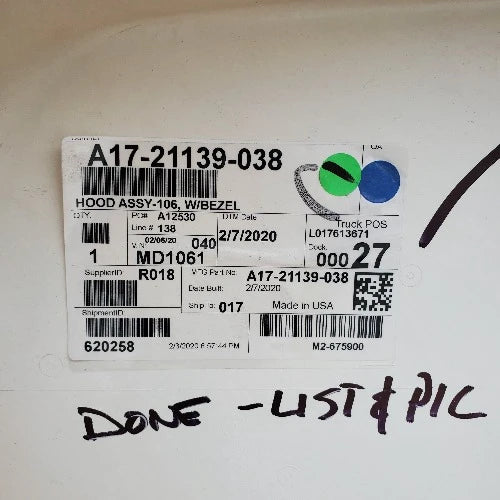 Freightliner M2 106 *Cosmetic Blemish OEM Hood #2102