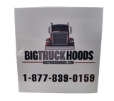 Big Truck Hoods - Camiseta negra grande