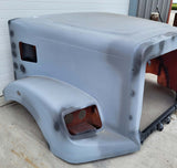 Freightliner 122SD Hood, SBA, Prelimpiador, Despegue OEM, U23117