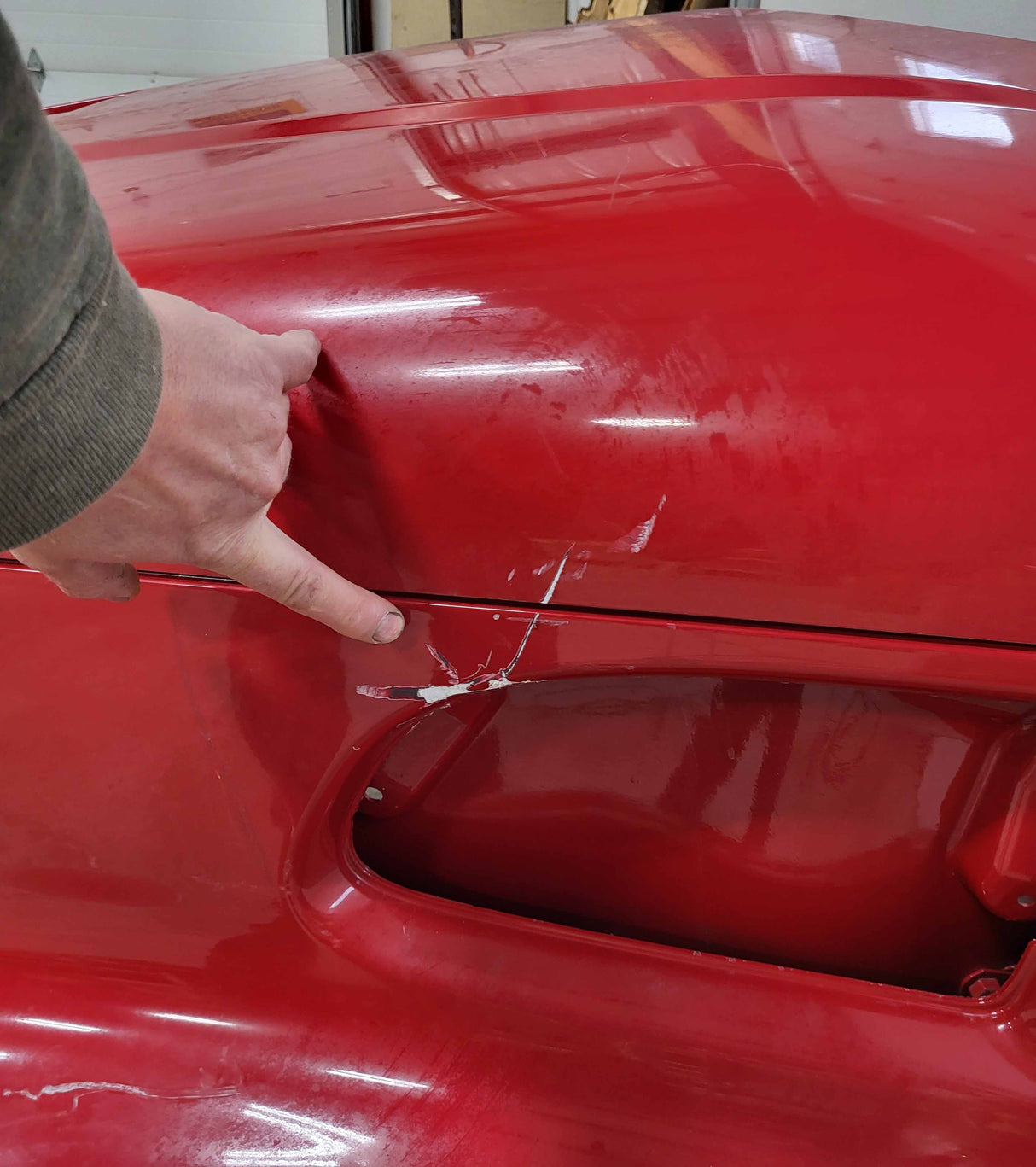 Freightliner Cascadia 113" Hood, OEM Used Hood, U2234