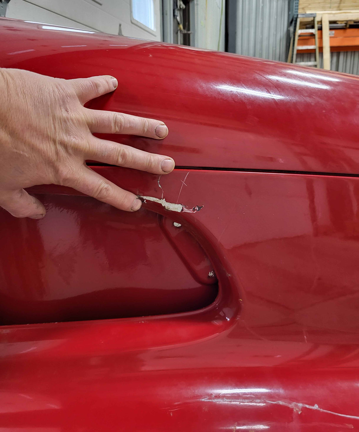 Freightliner Cascadia 113" Hood, OEM Used Hood, U2234