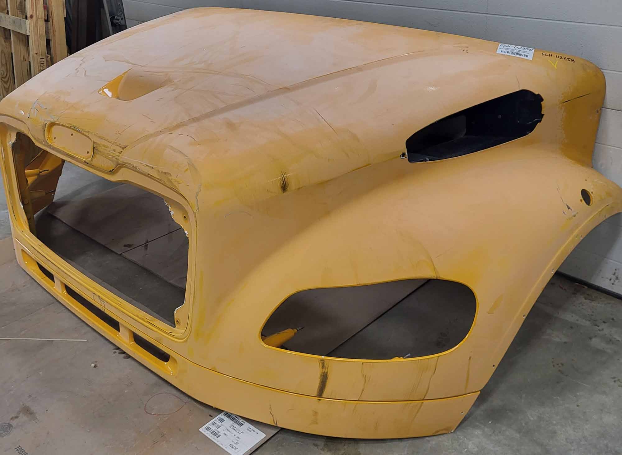 Aftermarket Truck Parts: Freightliner M2 106 Hood W/Valance