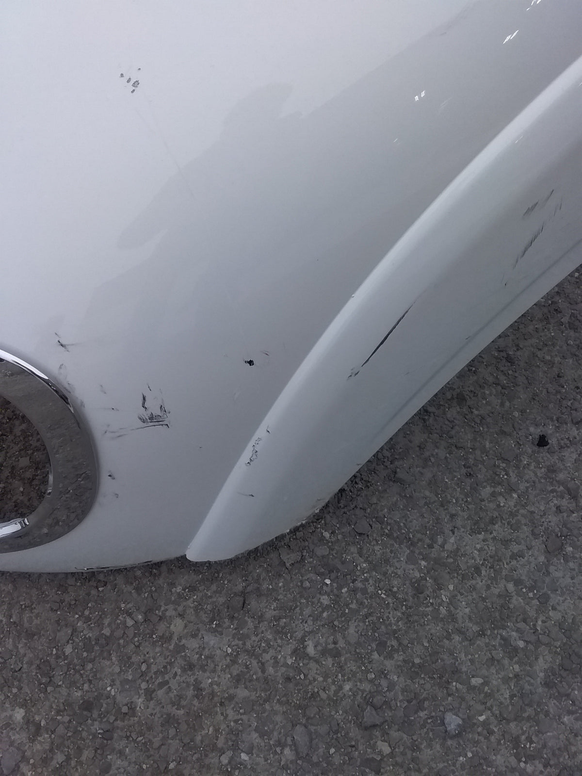 Freightliner M2 112 Hood, 2023-25, Fender Ext. Bezel Notches|OEM Takeoff| A17-18280-032