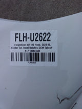Freightliner M2 112 Hood, 2023-25, Fender Ext. Bezel Notches|OEM Takeoff| A17-18280-032
