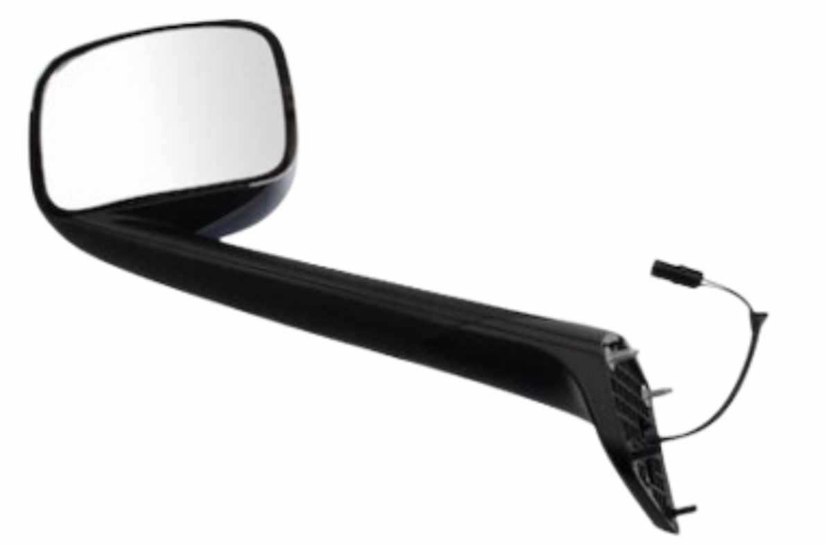 Freightliner Cascadia P4 Hood Mounted Mirror, Black Driver Side 2018 & Up