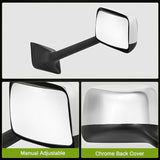Value HD- International LT/ RH  Chrome Hood Mirrors LH