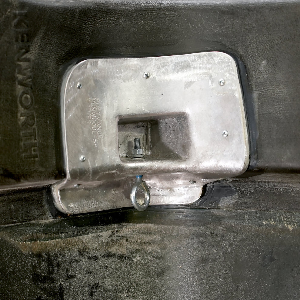 Kenworth W900 Hood Spring Mount Repair Kit