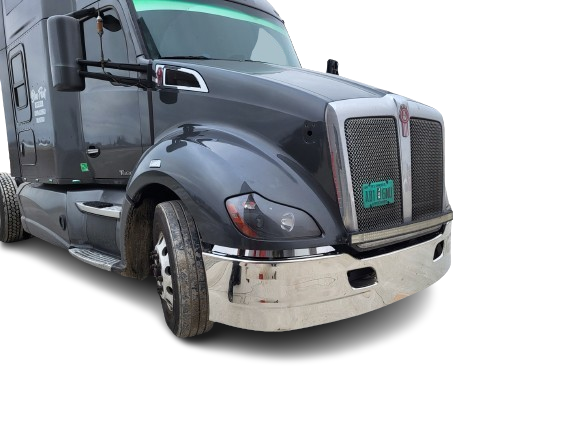 Durabuilt Kenworth T-680 Stainless Steel Clad Aluminum Bumper