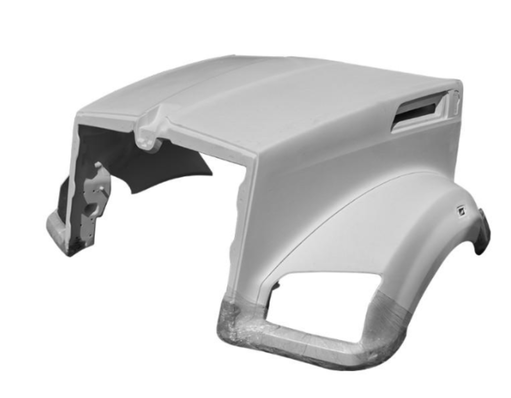 Fiberglass Modified Replacement Hood for Kenworth T-880 Set Back Axle, 1 Piece