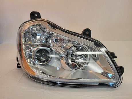 Durabilt Headlight, Fits Kenworth T680 Chrome Halogen Projector Passenger Side, P54-6103-11000R