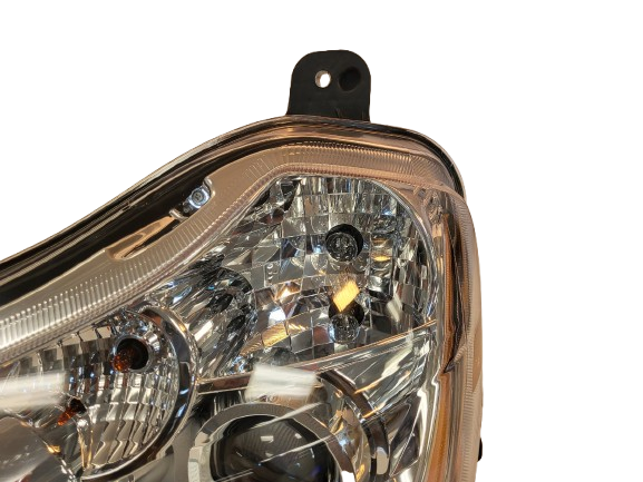P54-6103-11000, KWL-680CL, OEM replacement headlights, Chrome projector-style headlights 