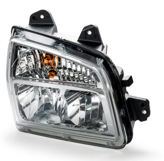 Value HD-Chrome Halogen Headlight, Fits Kenworth T880 Right Side