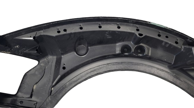 Kenworth T-600 OEM Cos. Defecto. Guardabarros del lado del conductor