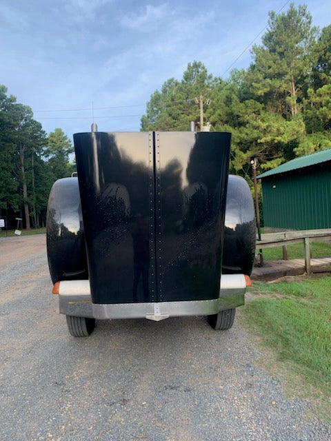 Durabuilt Aluminum Hood With Grill & Surround for Peterbilt 379 Extended, 13-03553