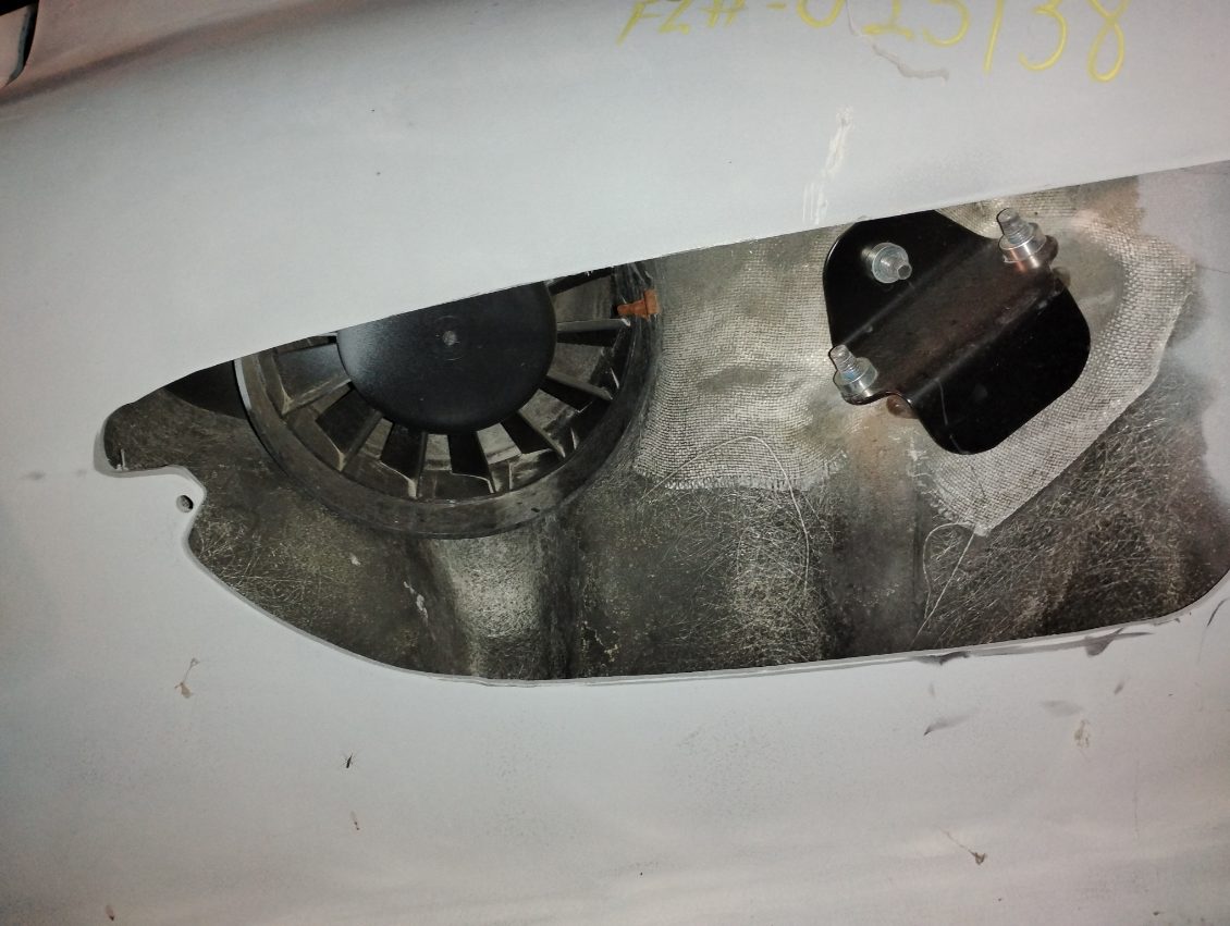 Freightliner 114SD SBA Hood w/Access Door, OEM Take Off U23138