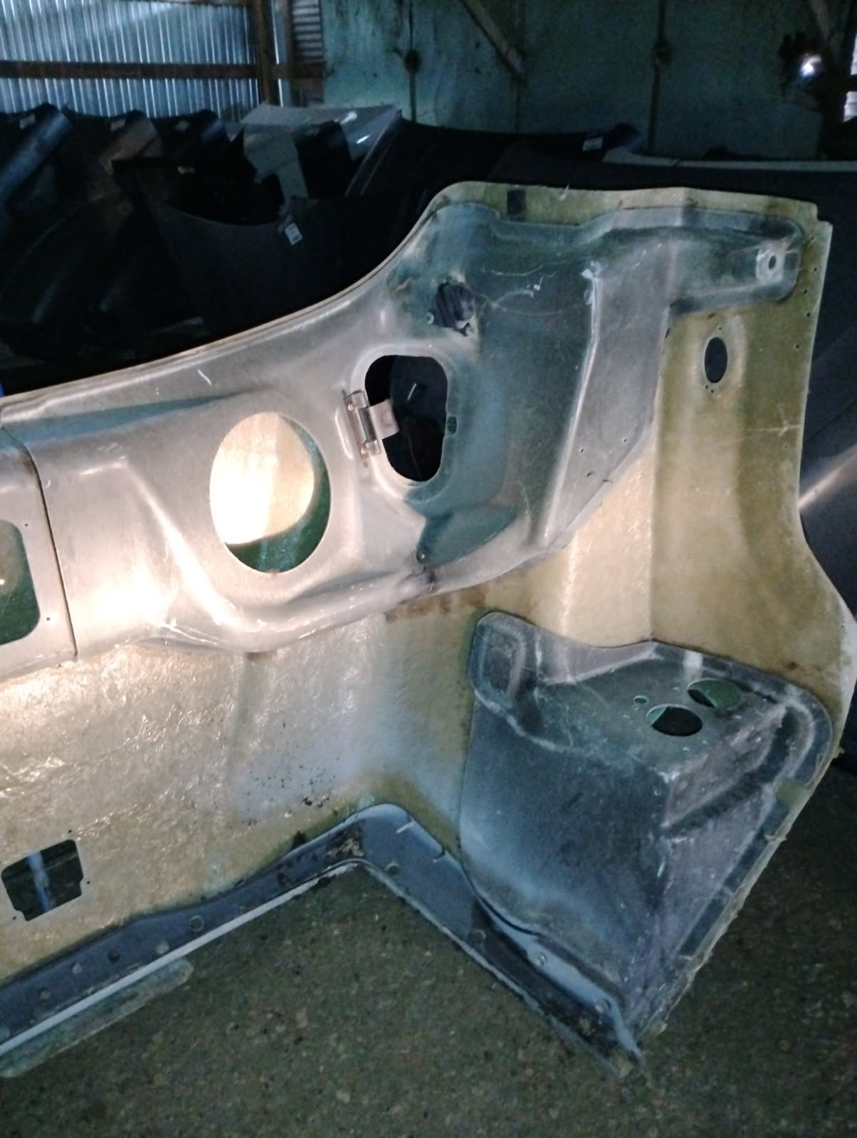 Freightliner 114SD SBA Hood w/Access Door, OEM Take Off U2108