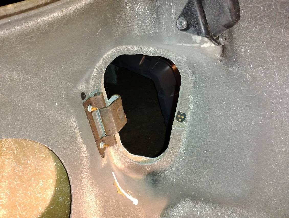 Freightliner 114SD SBA Hood w/Access Door, OEM Take Off U23138