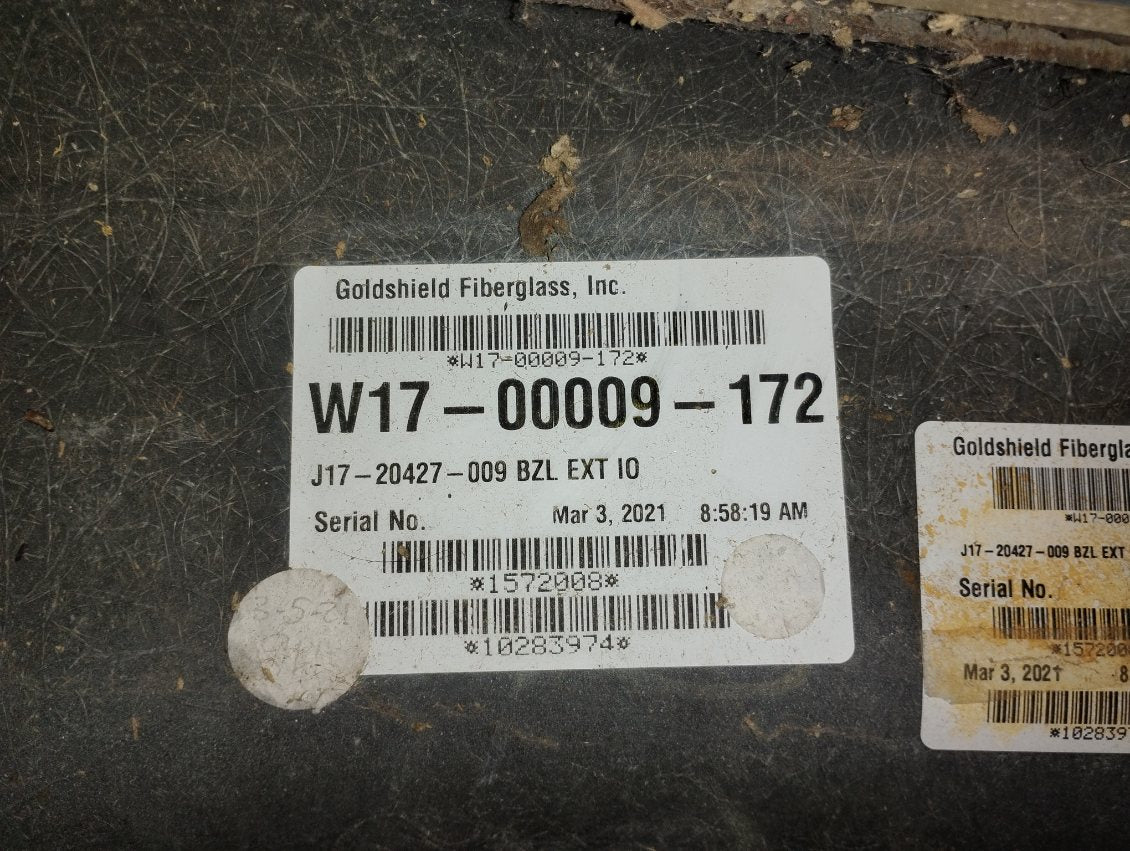 Freightliner 114SD SBA Hood w/Access Door, OEM Take Off U2108