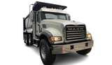 Mack GU/ CTP 713  2 Tows Stainles Steel Bumper by Durabuilt- Big Truck Hoods