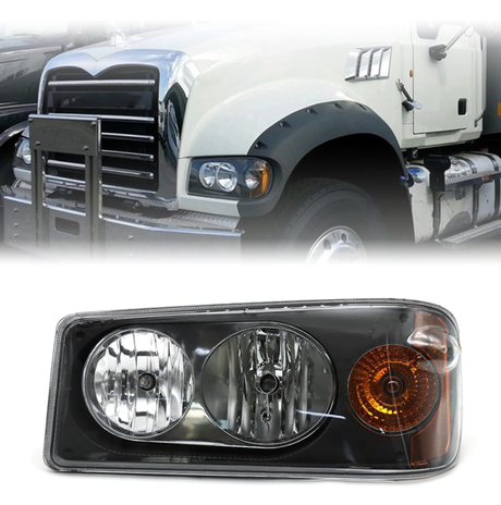 Value HD-Mack GU Set Forward Axle Granite LH Headlight, P541221100