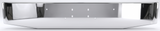 DuraBuilt Peterbilt 365 / 367 / 388 / 389 / 567 Stainless Steel Bumper | 16" Tapered & Rolled | Bolt-On Tow Pin | PBB-870SS6TR4