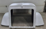 Fiberglass hood for Peterbilt 367 Set Back Axle | Modified Design | L29-6055-1400020
