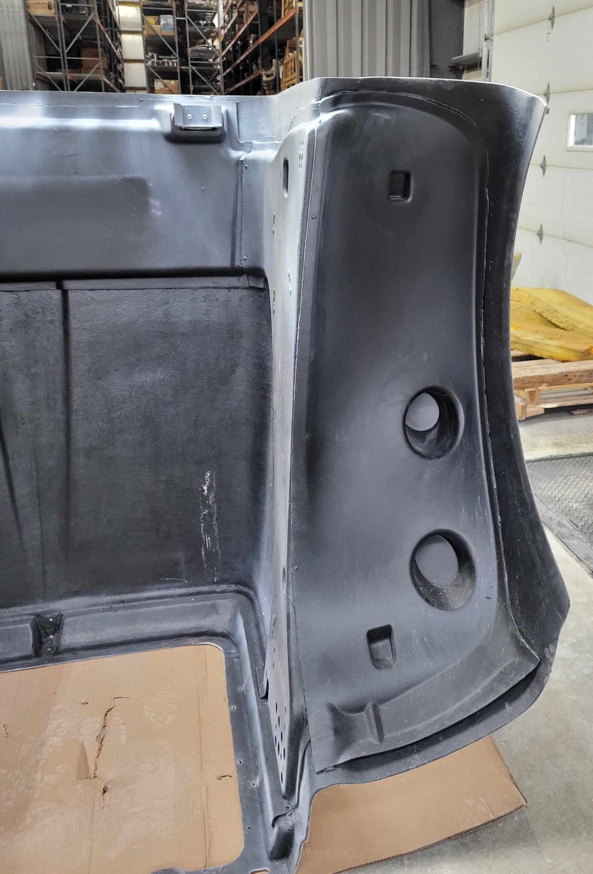 Fiberglass hood for Peterbilt 367 Set Back Axle | Modified Design | L29-6055-1400020