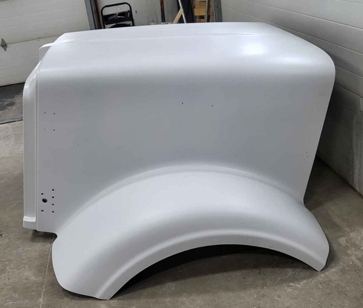 Fiberglass hood for Peterbilt 367 Set Back Axle | Modified Design | L29-6055-1400020
