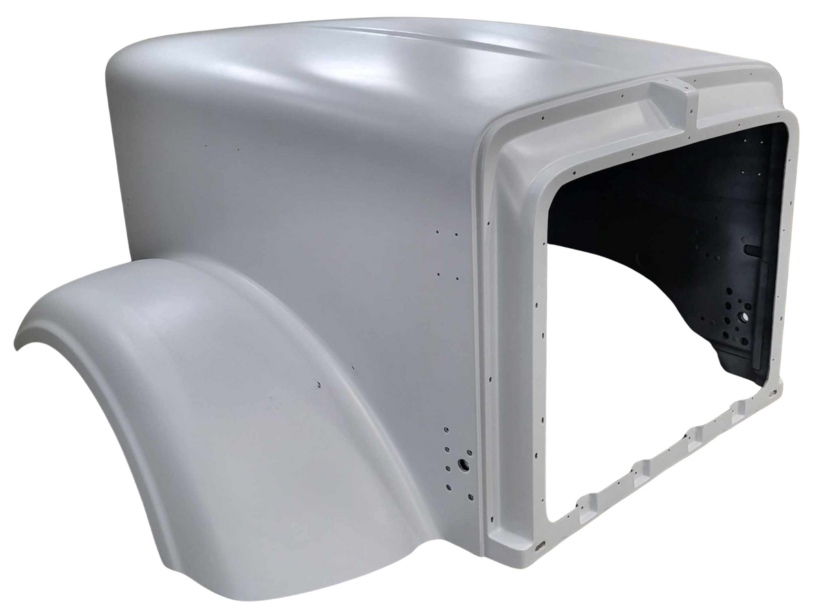 Fiberglass hood for Peterbilt 367 Set Back Axle | Modified Design | L29-6055-1400020