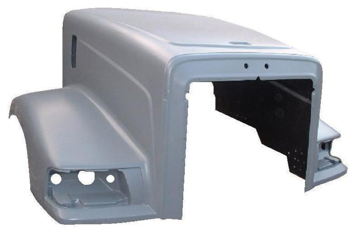 Value HD Fiberglass Hood for Peterbilt 385 Short, 13-04707