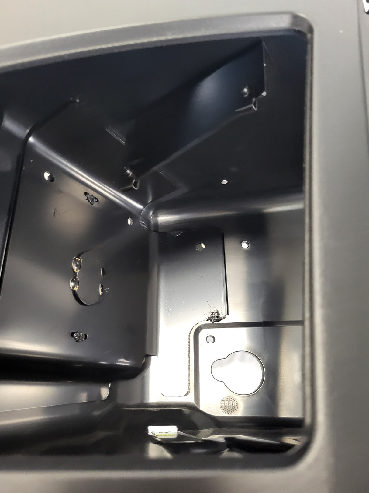 Volvo VNL Gen 3 Bumper Reinforcement w/Fogs, Black Driver Side, 82750068