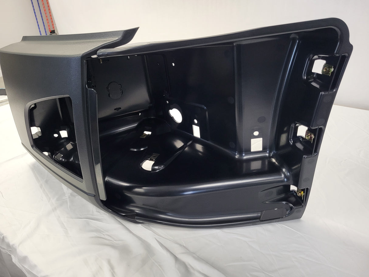 Volvo VNL Gen 3 Bumper Reinforcement w/Fogs, Black Driver Side, 82750068