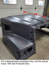 Campana Western Star 49X SFA, despegue OEM, U2301