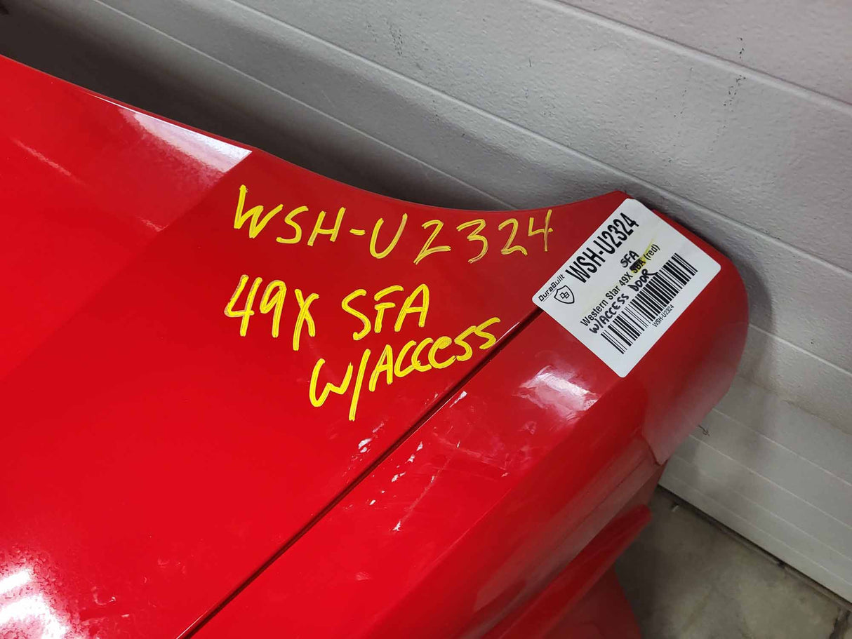 Western Star 49X SFA Hood, OEM Take-Off,  W/Access Door, U2324