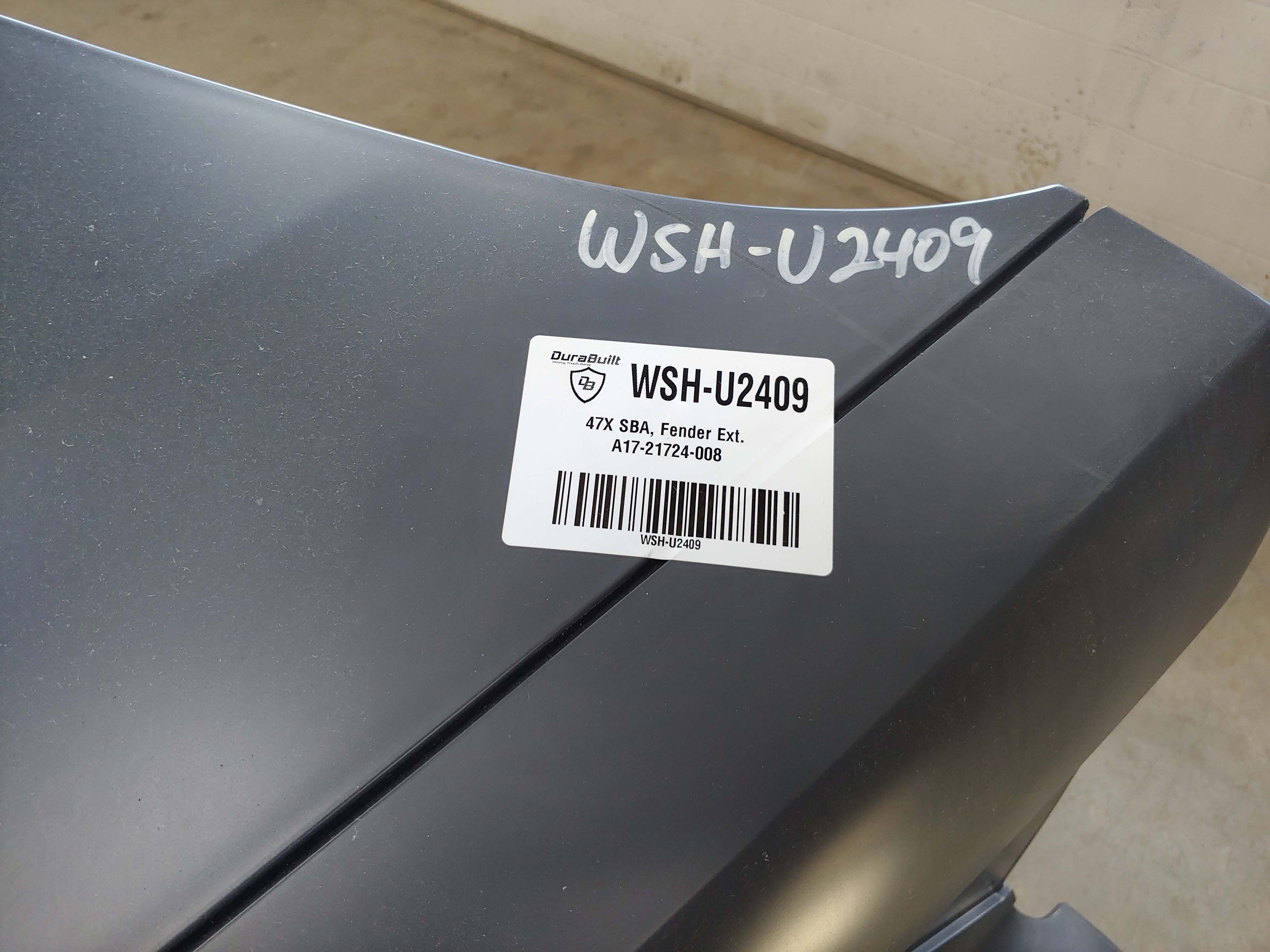 Western Star 47X SBA Hood, Fen Ext, OEM Take Off, U2409, A17