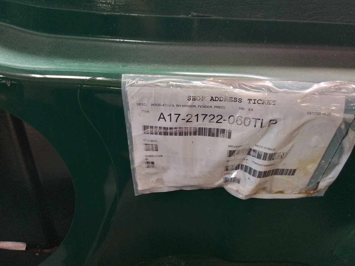 Western Star 47X take off hood. OEM Cosblem