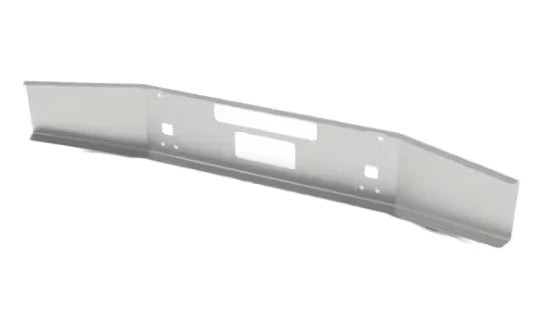 Aftermarket 14" Stainless Bumper, Fits T880, Tapered | No Fogs, Set Back Axle