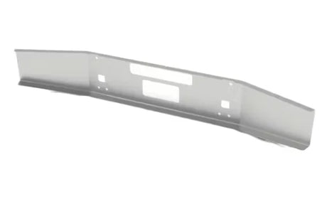 Aftermarket 14" Stainless Bumper, Fits T880, Tapered | No Fogs, Set Back Axle