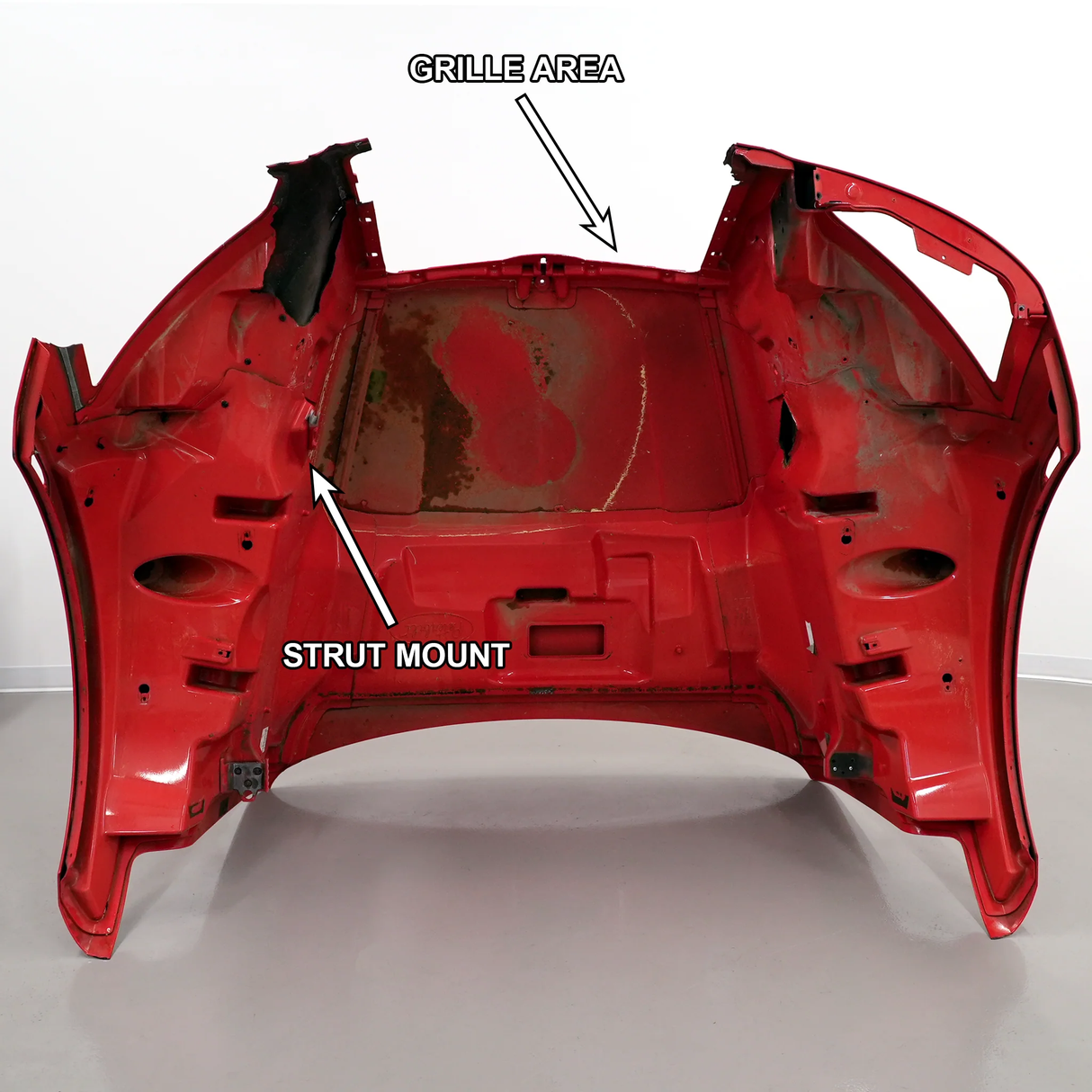 Peterbilt 579 Hood Strut Mount Repair Kit