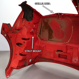 Peterbilt 579 Hood Strut Mount Repair Kit