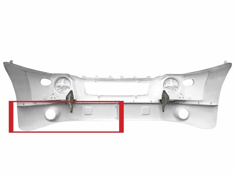 Kenworth T-2000 Fiberglass Drivers Side Air Dam - Big Truck Hoods