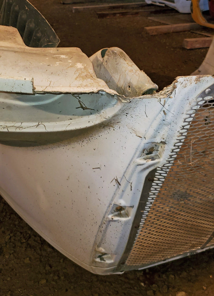 Peterbilt 387 used hood. #13-04771. 1997-Up.