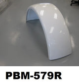 Peterbilt 379 Fenders (Passenger side) Fiberglass - Big Truck Hoods