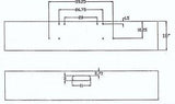 Freightliner FLD Classic Bumper 18" Ultramax 8 Bolt