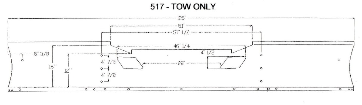 Kenworth T-680 Steel Chrome Bumper US